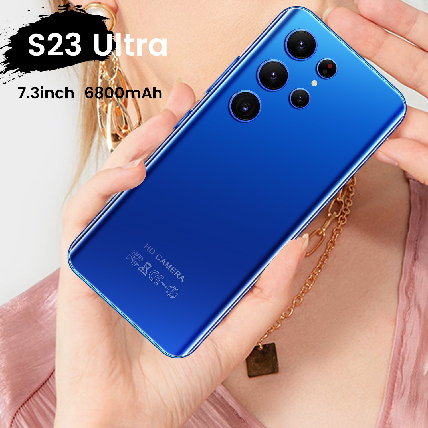 Original Unlocked S23 5g Smartphone 7.2 inch Full Screen 16GB+1TB Android Mobile Phones With Face ID Cell Phone
