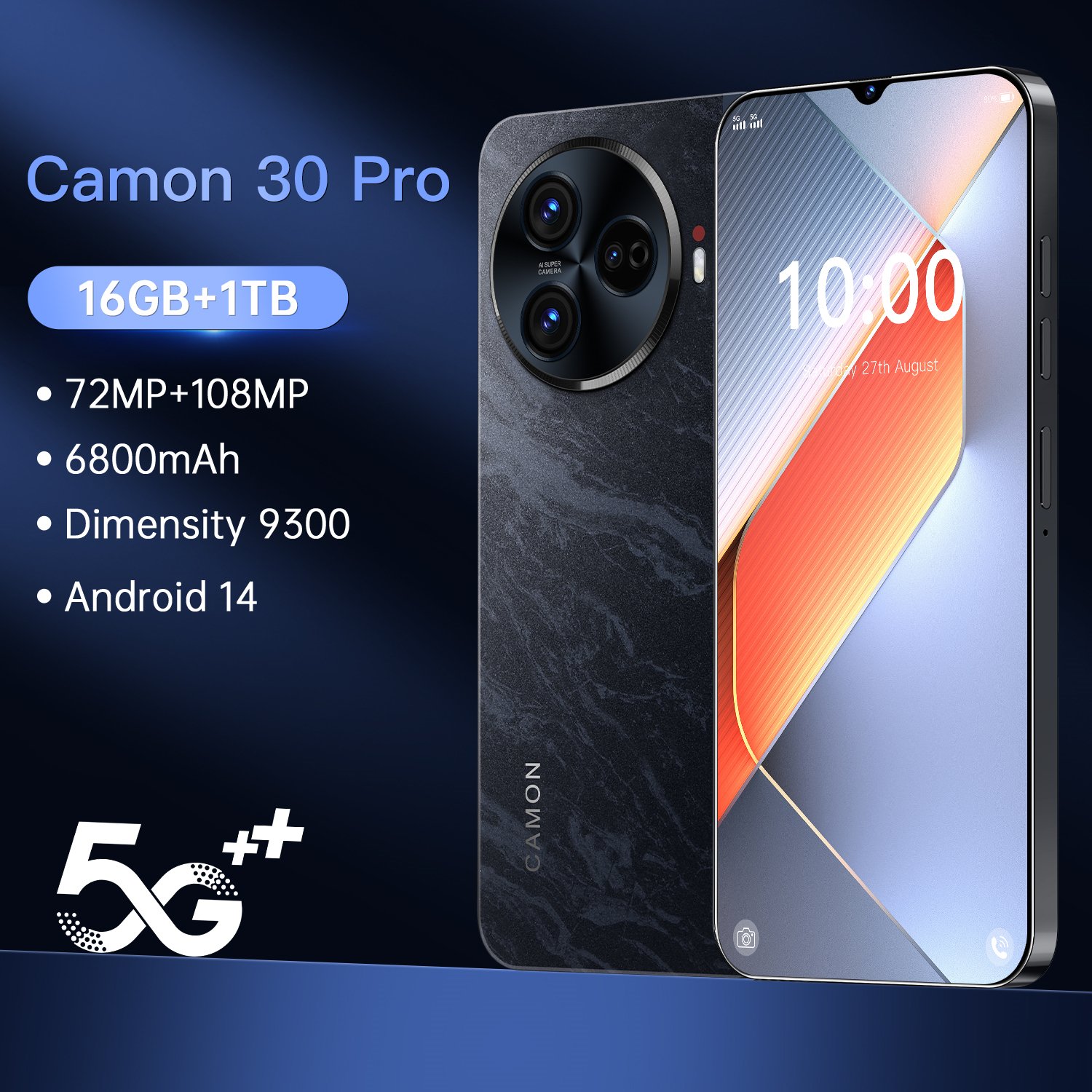 Global 5G Smartphone 7 3 Dual SIM Dual Standby Unlocked Version