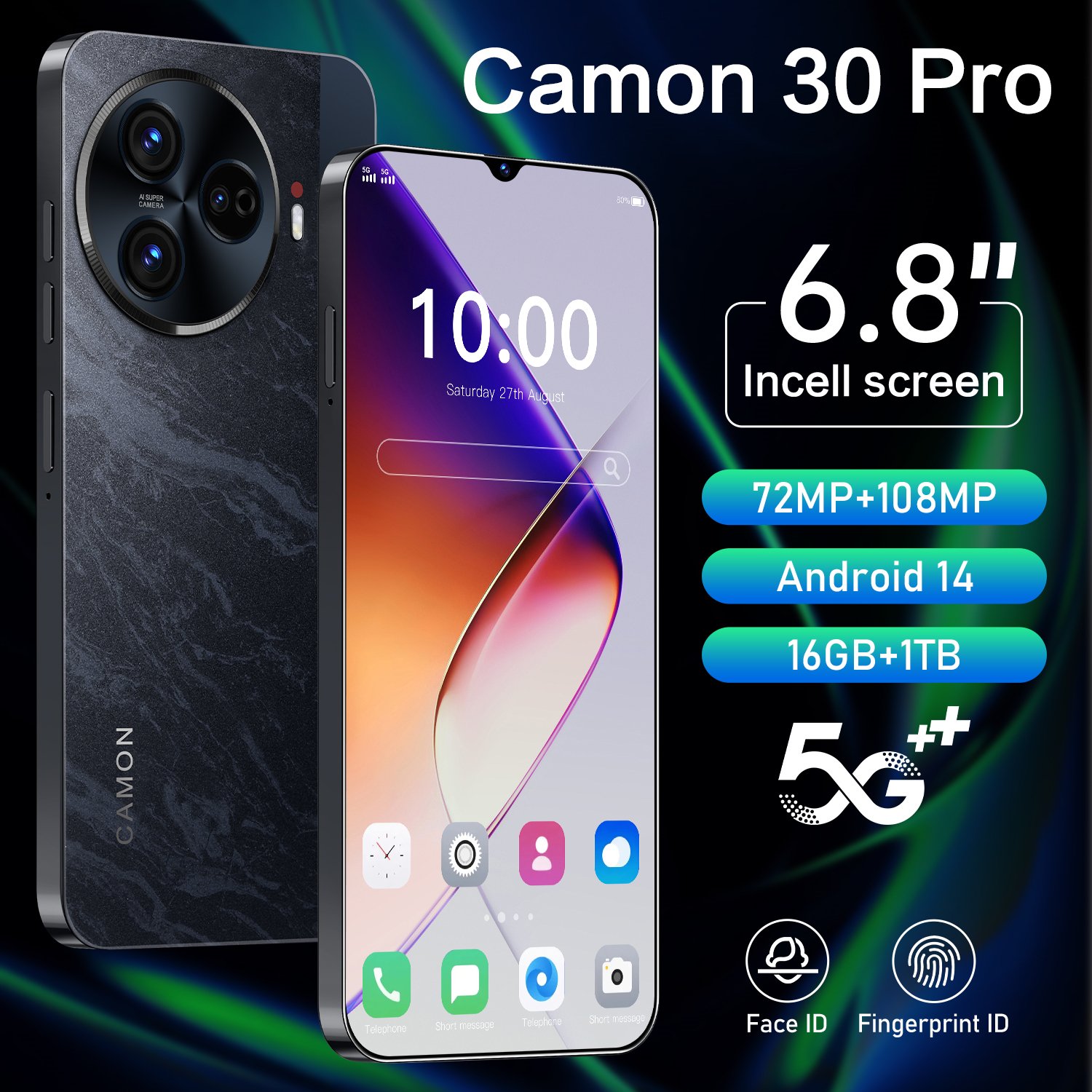 Global 5G Smartphone 7 3 Dual SIM Dual Standby Unlocked Version