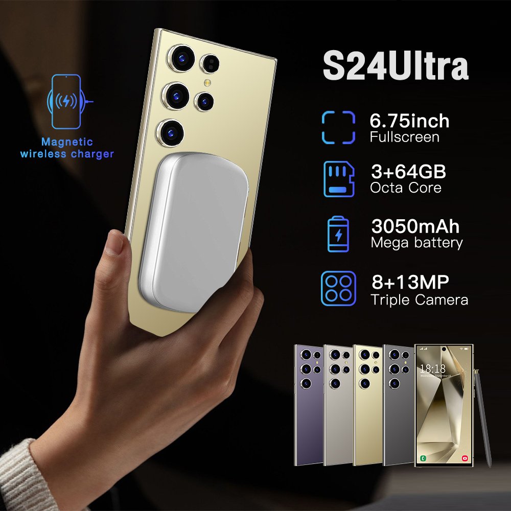 Medome AI Original S24 Ultra 5G Smartphone S24 Plus telefono Cell Phone Smart Phone Telefone Feature Android Gaming Mobile Phone