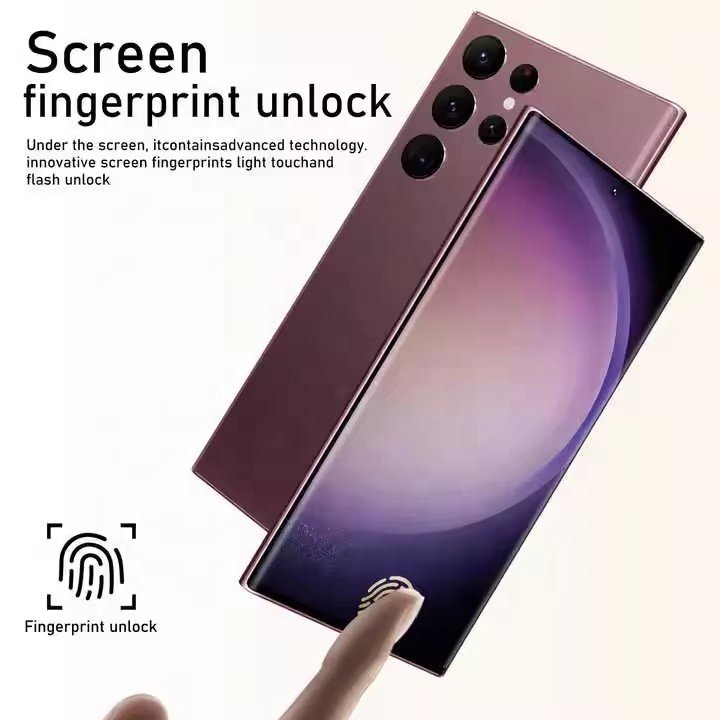 Free sample fast delivery 5g de smartphones amoled 7.3 inch full screen Portable small 5g smartphone s23 ultra original telefons