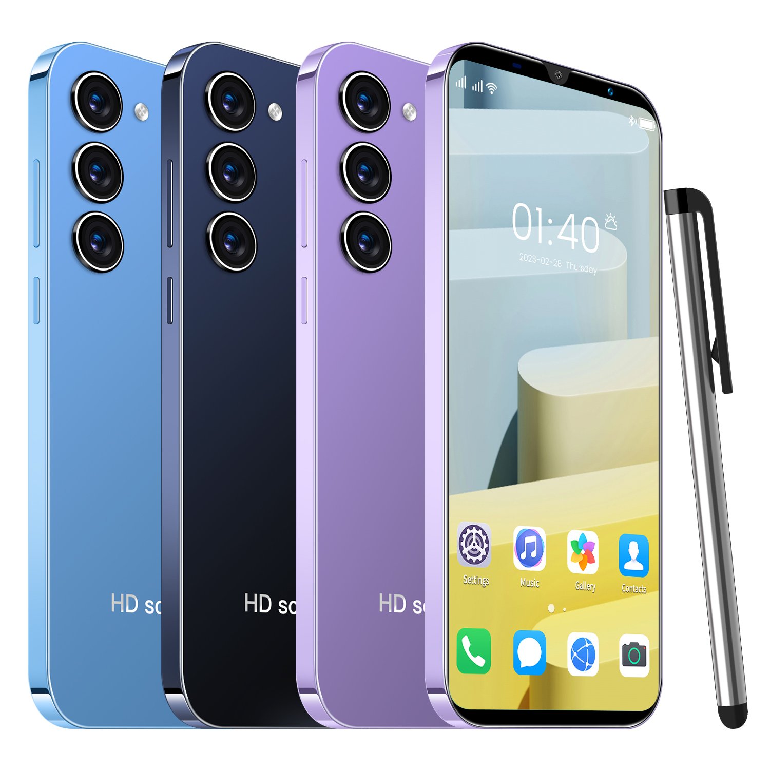 New Global Version 16GB+1TB Android Phones Original Unlocked 5G Gaming Phones Smartphones
