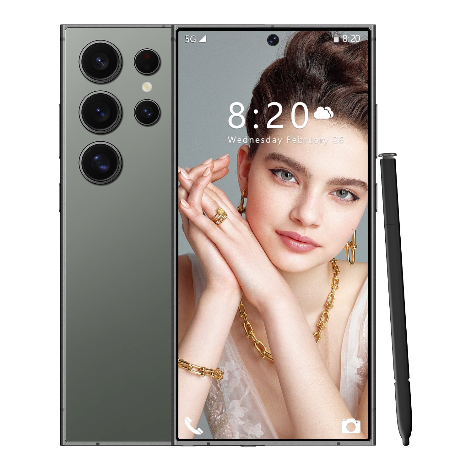 Original Phones S24 Ultra Smartphones Android 13.0 5G Dual SIM Cellphone Mobile Phone S24 Ultra 5g Smartphone 8000mAh 16GB+1TB