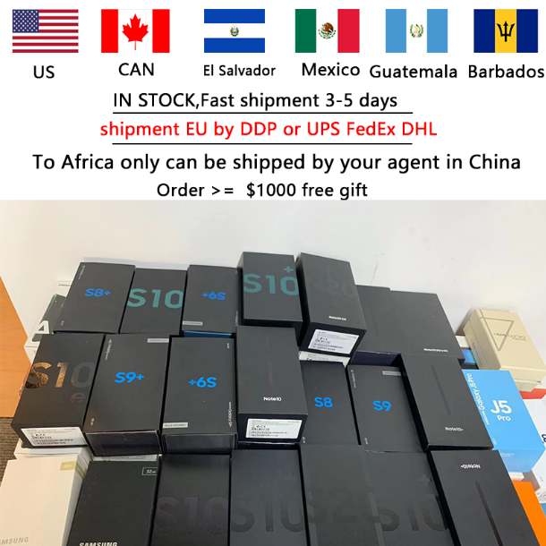 Unlocked USA version android used mobile phones 5g smartphone For celulares Samsung S10 s 10 plus 5g