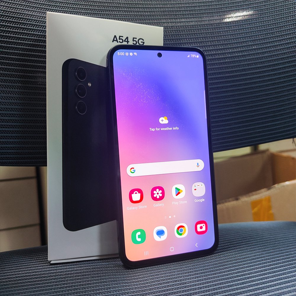 Best-Selling Original Used A54 Android LTE 5G Smartphone 6.4inch 128/256GB Cellphone White/Violet Celulares for Samsung A54 A51