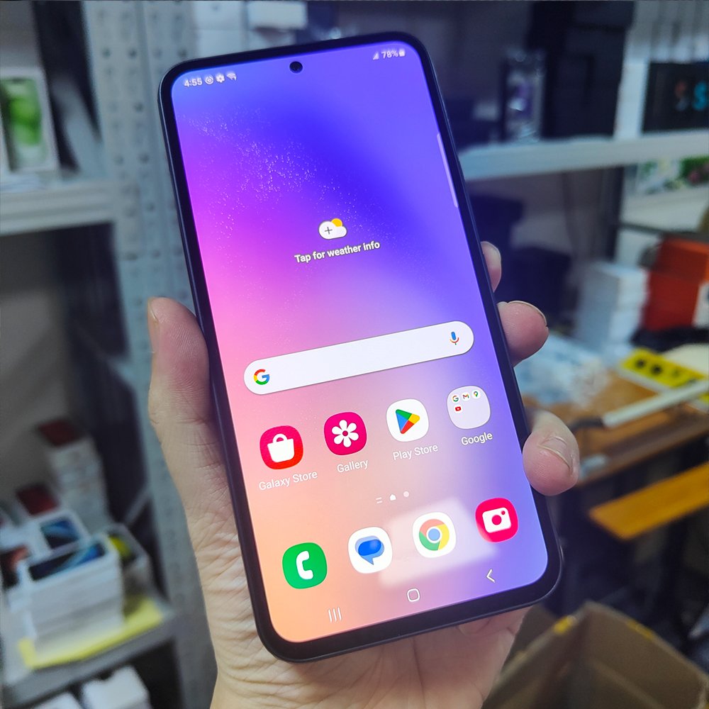 Best-Selling Original Used A54 Android LTE 5G Smartphone 6.4inch 128/256GB Cellphone White/Violet Celulares for Samsung A54 A51