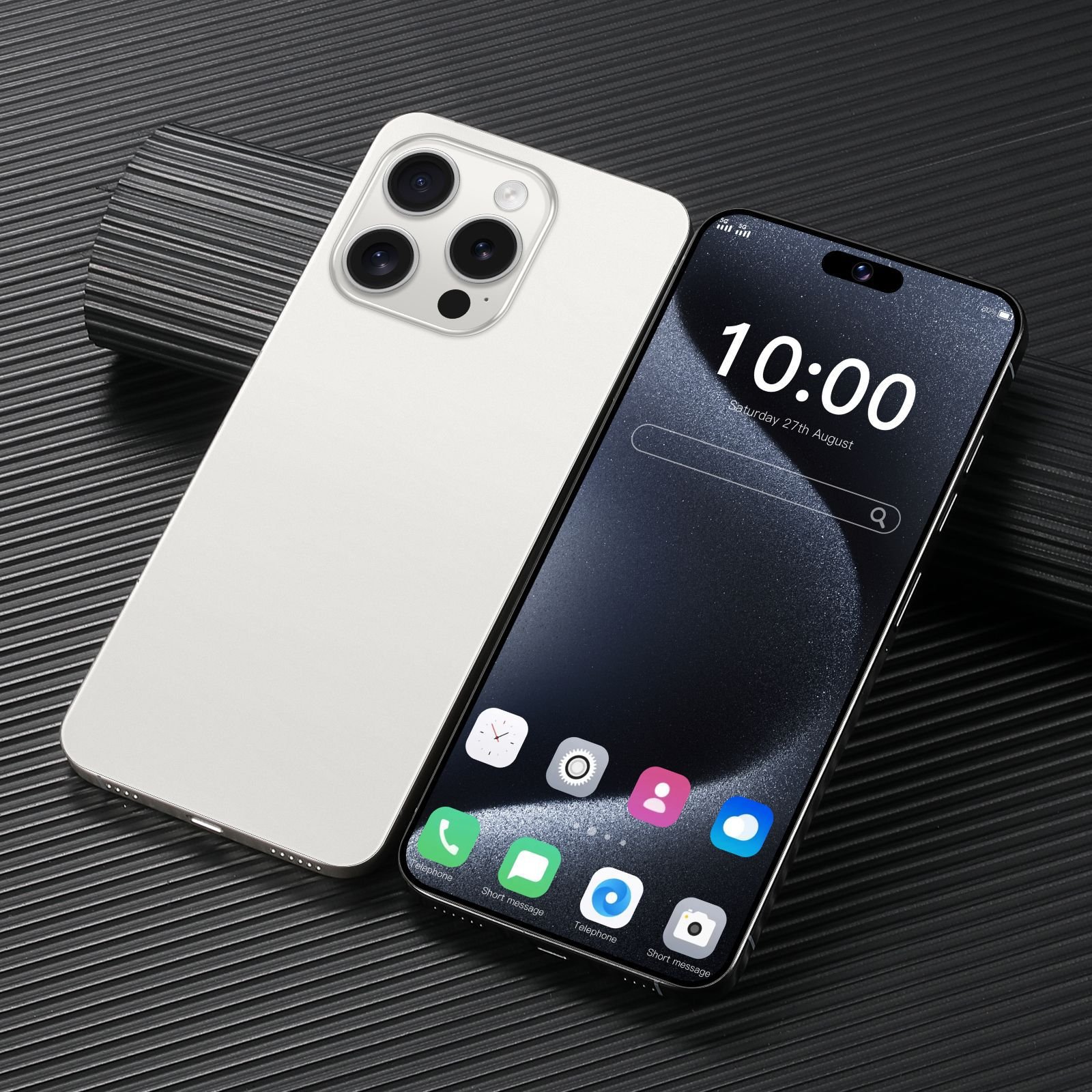 Brand New Clone 15 pro max 6.8 inch screen 4G 5G smartphone 8GB+512GB unlocked i cellphones 15 pro max Cheap Version Have Logo