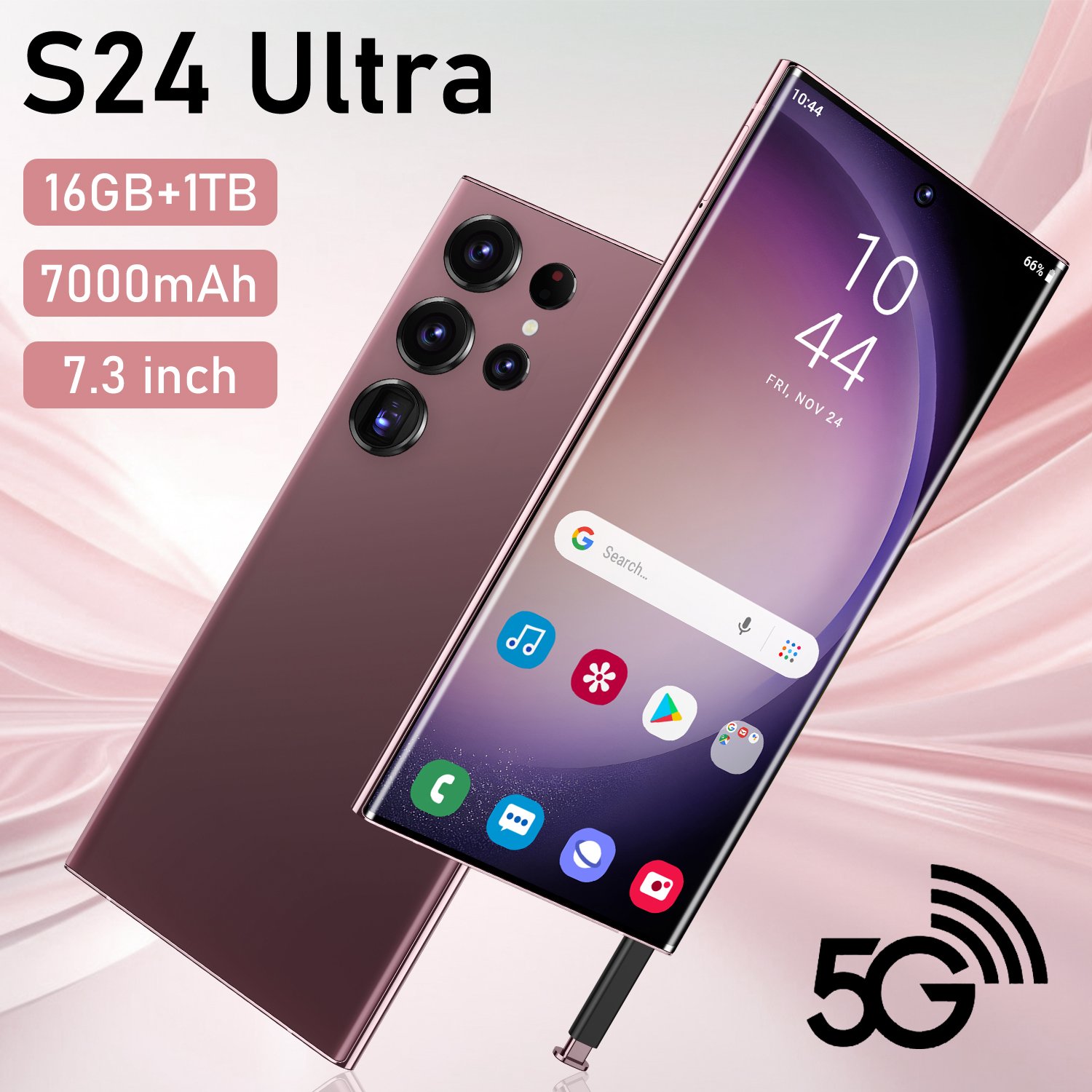 Original phones s24 ultra Smartphones For s24 ultra 16GB+1TB 5G Dual SIM Cellphone Mobile Phone s24 ultra 5g smartphone