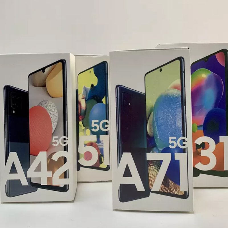 original High quality A class used 5G smartphone For Samsung A42 Four camera celulares Cheap A32 A30 A50 A51 used mobile phone
