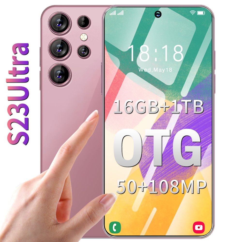 Hot selling 5G smartphone S24 Ultra telephone 7.3 inch android phones unlocked 16G+1TB cellphone mobile phones 4G 5G