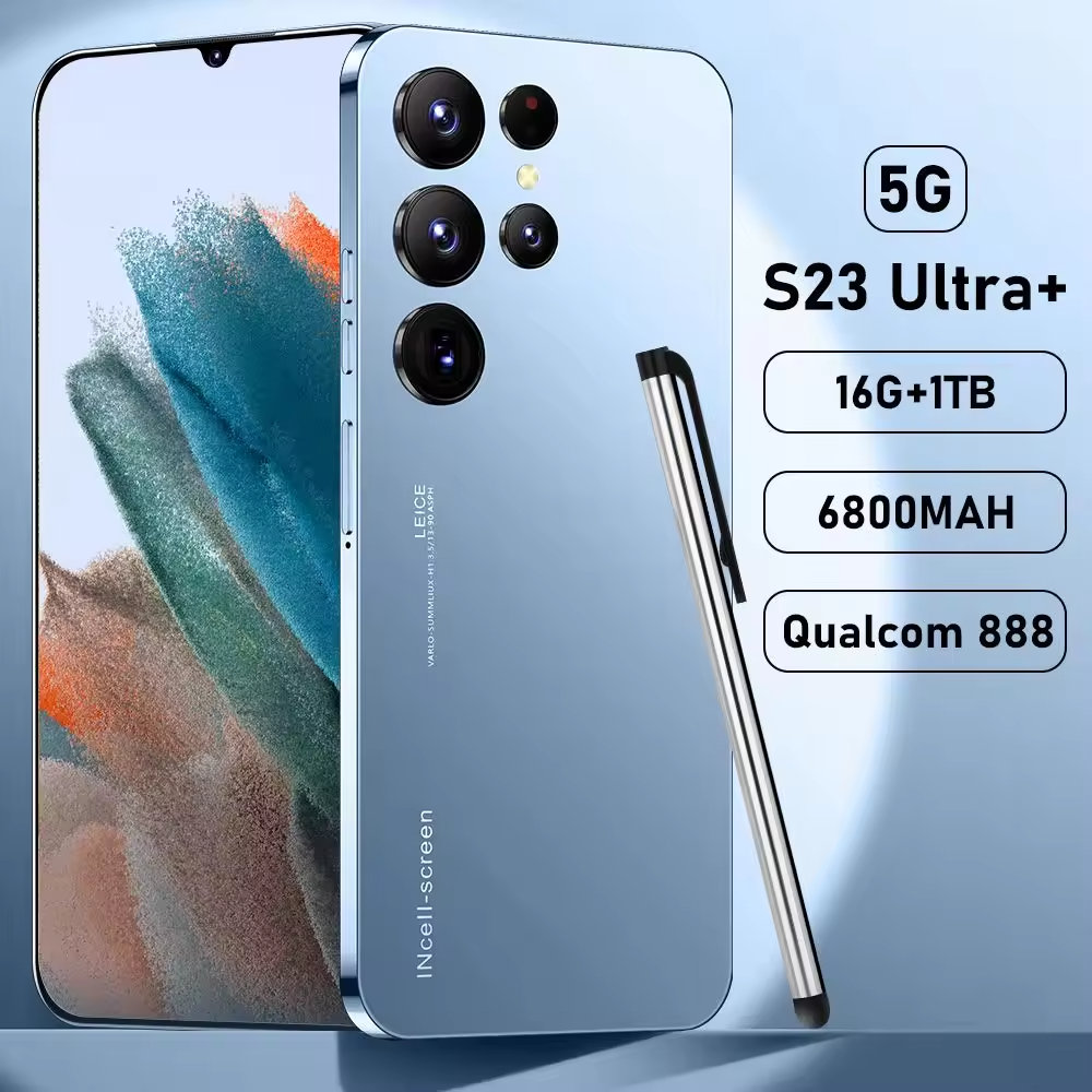 S23 Ultra Unlocked Smartphone 4g 5g 6.8inch Smart Phone Original 5g Smartphone TFT 65W