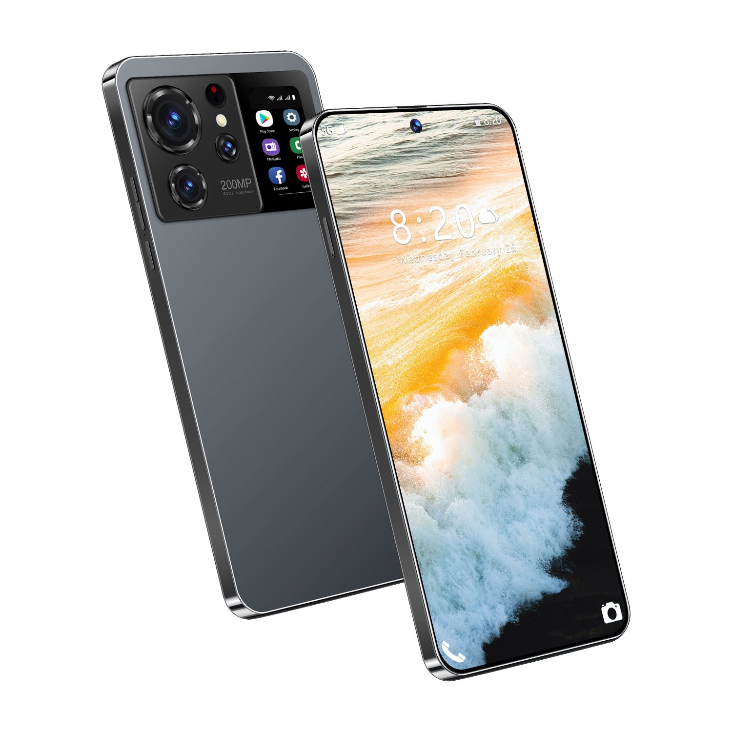 S24 ULTRA 7.3 Inch Cellphone 8000mAh telephone android en gros Android 13 Stock Wholesale New unlock