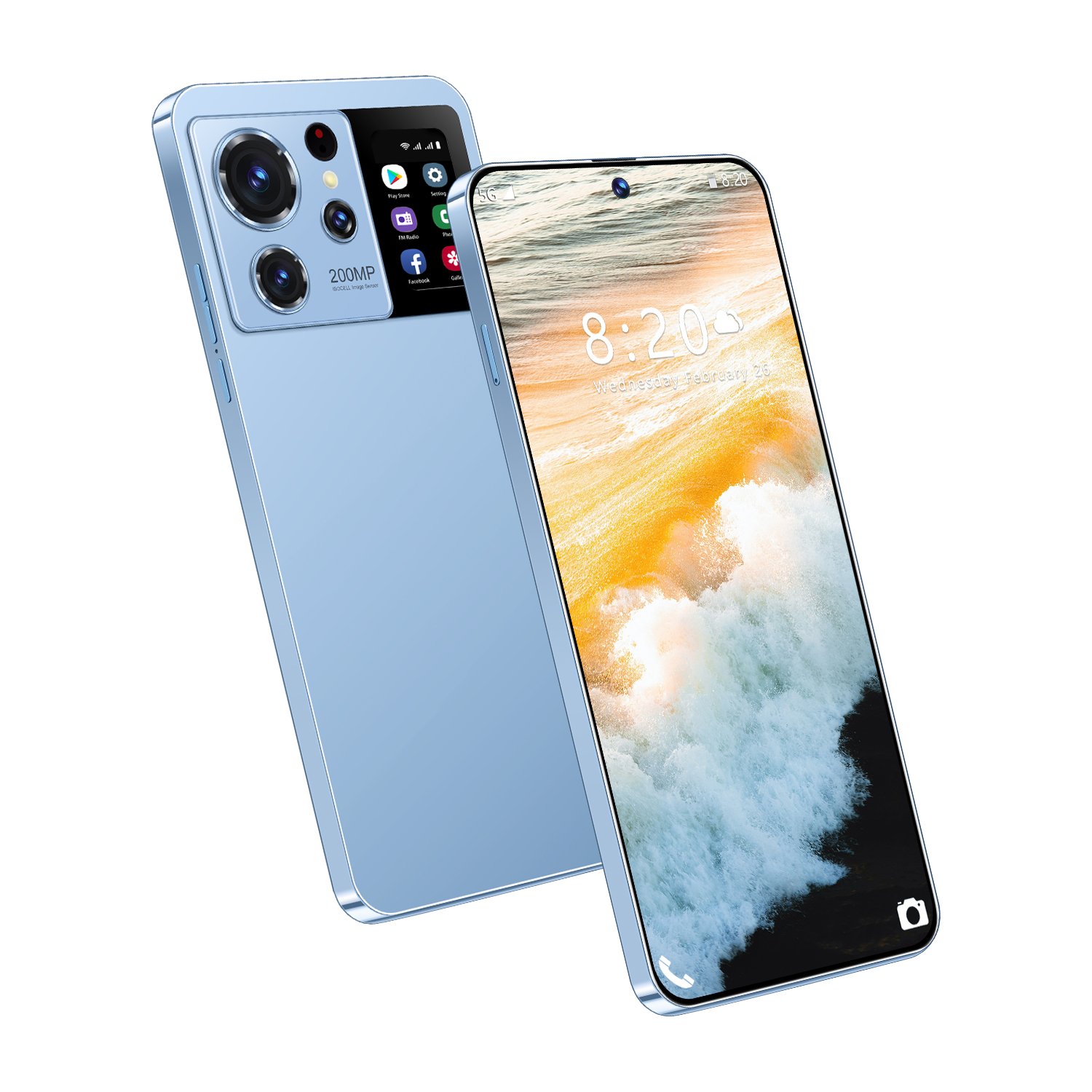 S24 ULTRA 7.3 Inch Cellphone 8000mAh telephone android en gros Android 13 Stock Wholesale New unlock