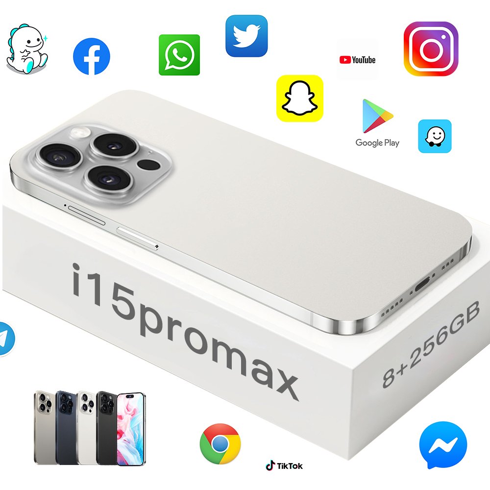 Best sell Smartphone for Cell Phone 15 Pro Max Original 5g Smartphone New 15 Pro Max 7.3 Inch Screen Original 5g Smartphone