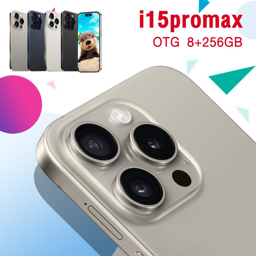 Best sell Smartphone for Cell Phone 15 Pro Max Original 5g Smartphone New 15 Pro Max 7.3 Inch Screen Original 5g Smartphone