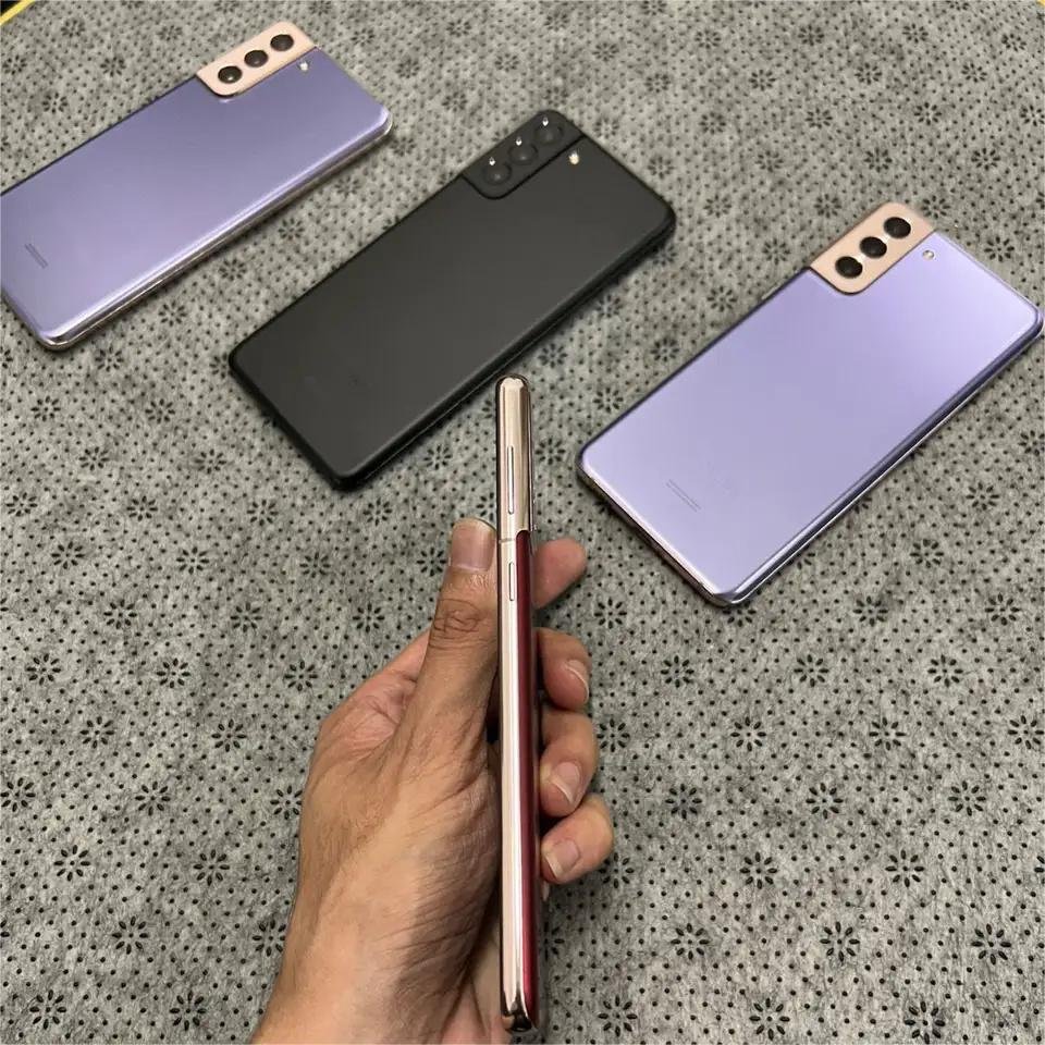 2021-2023 US global VERSION wholesale brand for samsungS galaxyE s21 plus 5g smartphone face unlocked mobile phone 5g