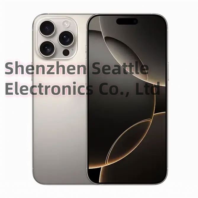 Phone 16 pro max 12GB+512GB Smartphone 5g Smartphone 6.7inch Screen Dual Sim Card I 16 phone 16 Pro Max 5g De Smartphones 64MP