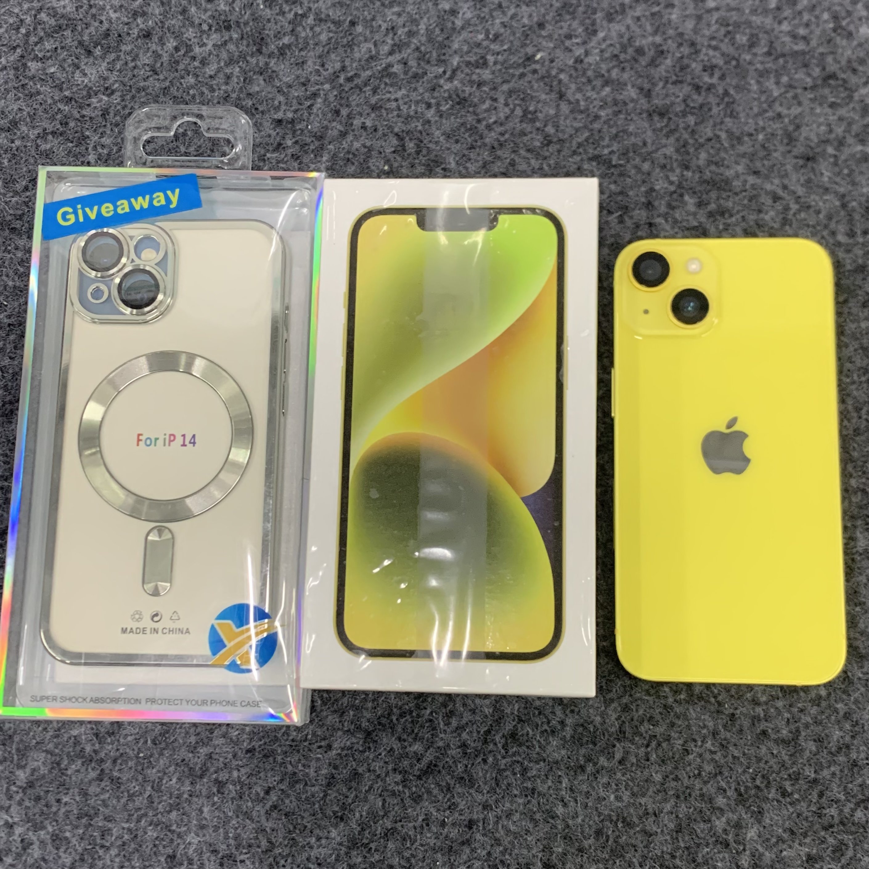 5G smartphone 14 normal used phone mobile unlock high quality for i phone 14 yellow cellphone 6.1 inch