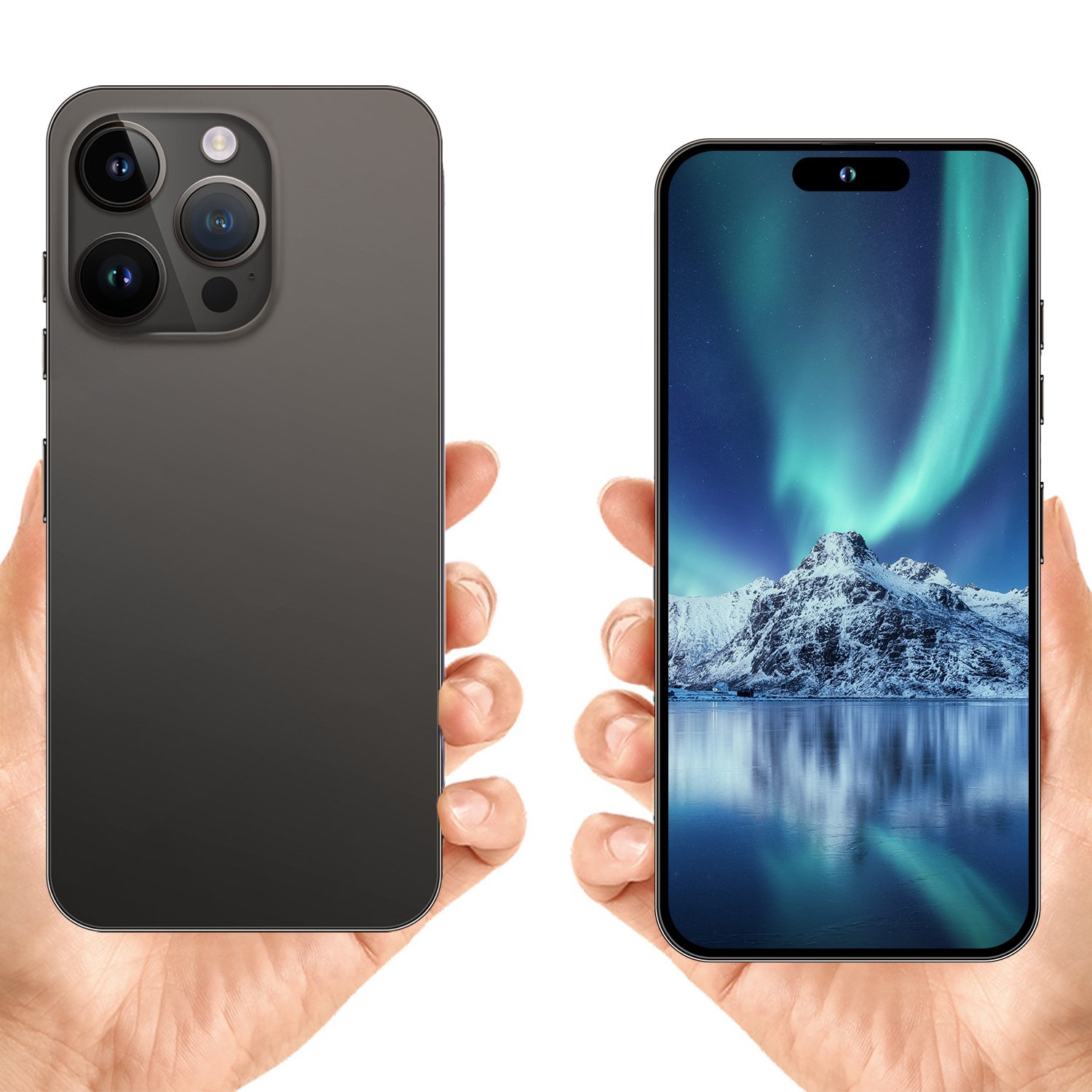 Global Version I 15 Phone 15 Pro Max Original Phone 4G 5G Network 6.7Inch Have Logo Unlock Game Phone 8-core Dual Sim Card 64MP