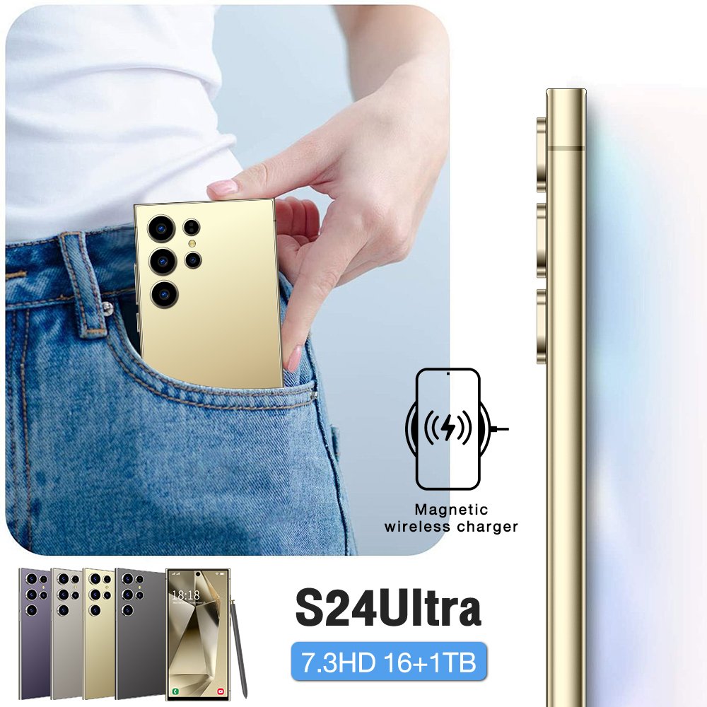 Medome Low Price Dropshipping Products 2024 S For Amsung S24 Ultra Cheap Phone Mobile Android Smartphone 5G Phone Mobile Celular