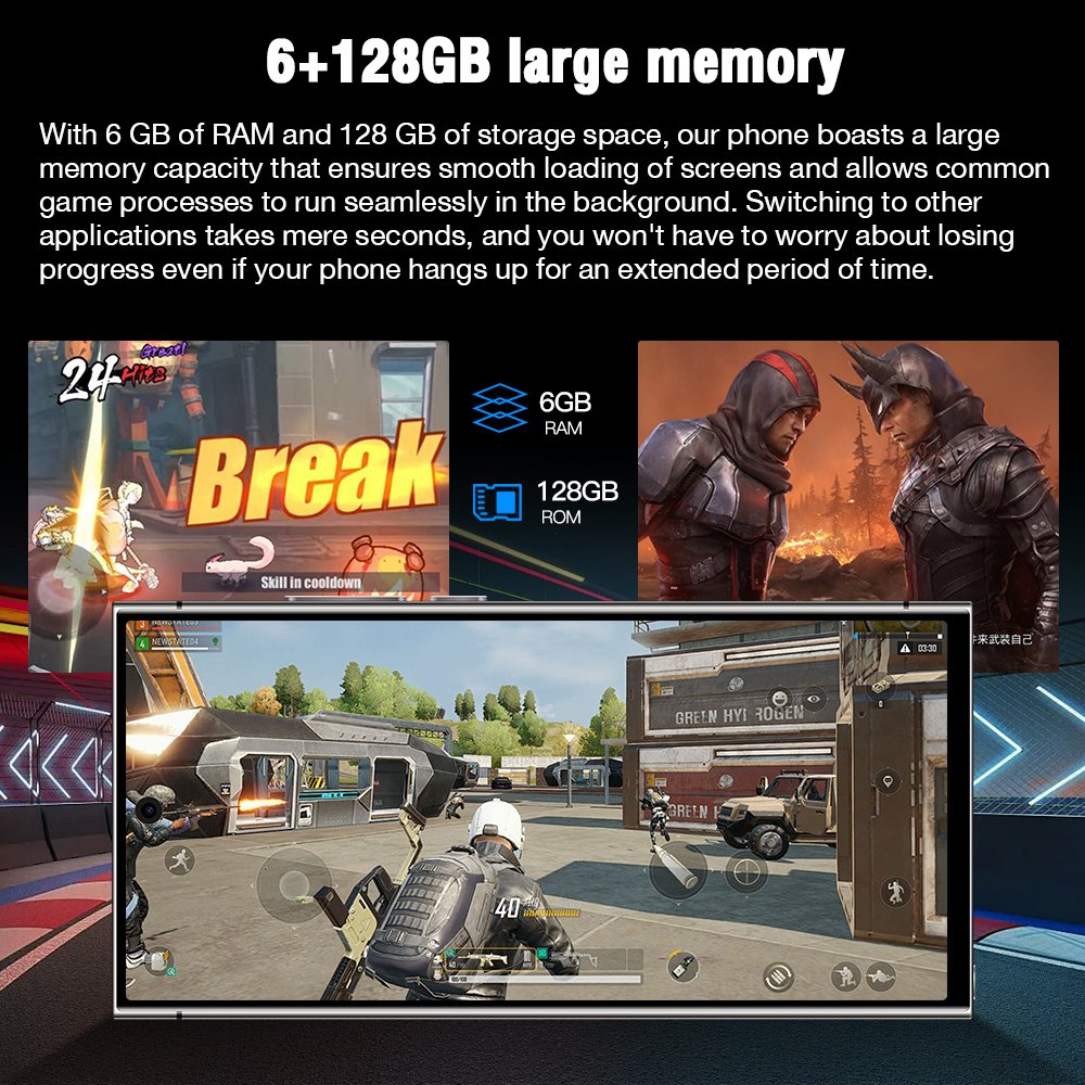 Global Version 5G Smartphone S24 Ultra Phone 7.3 Inch 6GB+128GB 72MP+108MP Gaming Mobile Phones GPS navigation Cell Phone