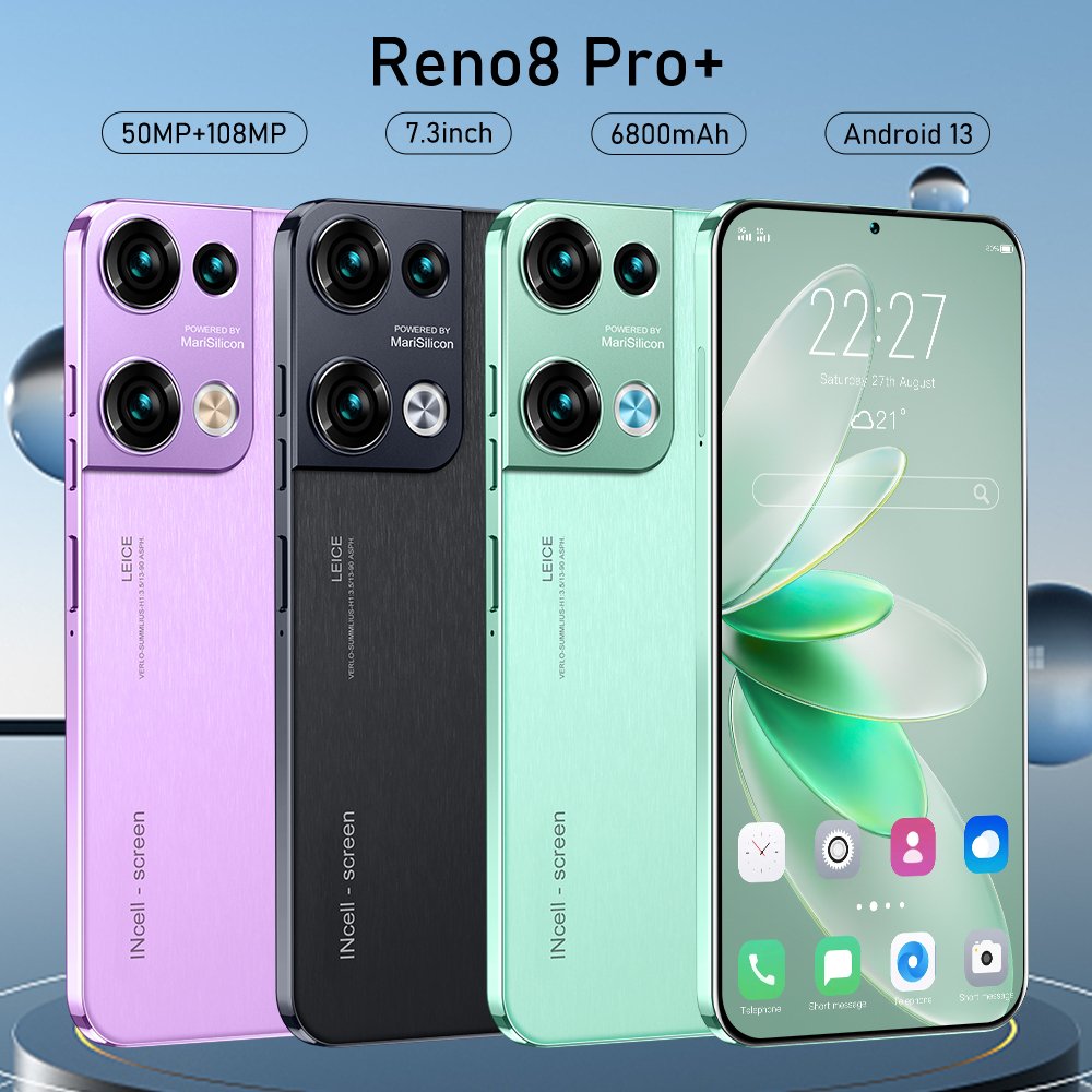 5G smartphone Reno8 Pro Hot Sale 6.8 Inch 4g 5g Android 12.0 Unlock Best gaming Smartphone Reno 8 Pro Mobile Phone