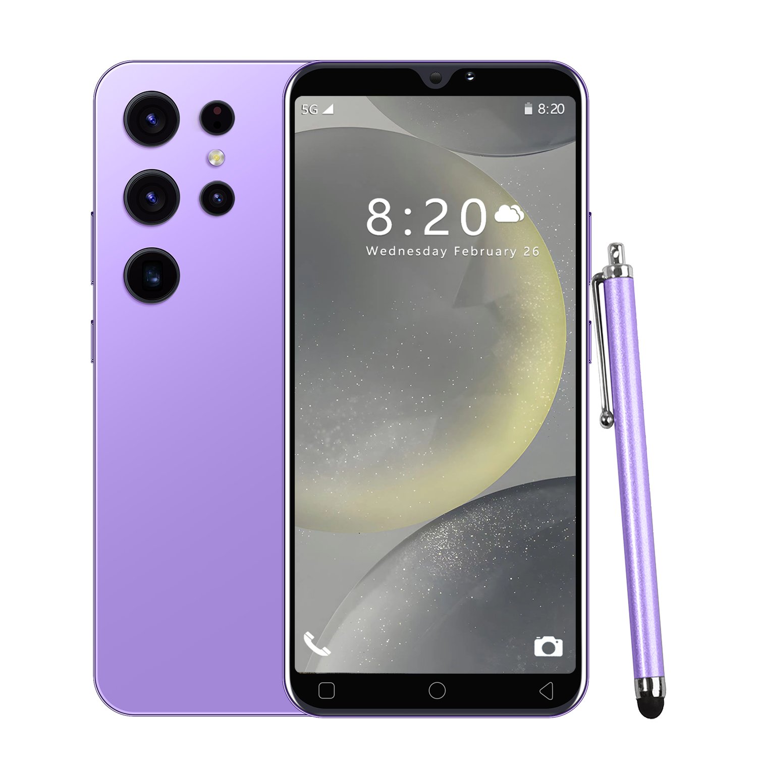2024 New Original Brand S24 Ultra Phone 6.8 inch 12GB+512GB 4G 5G Smartphones With Stylus 4 Cameras Face ID Unlocked Cellphones