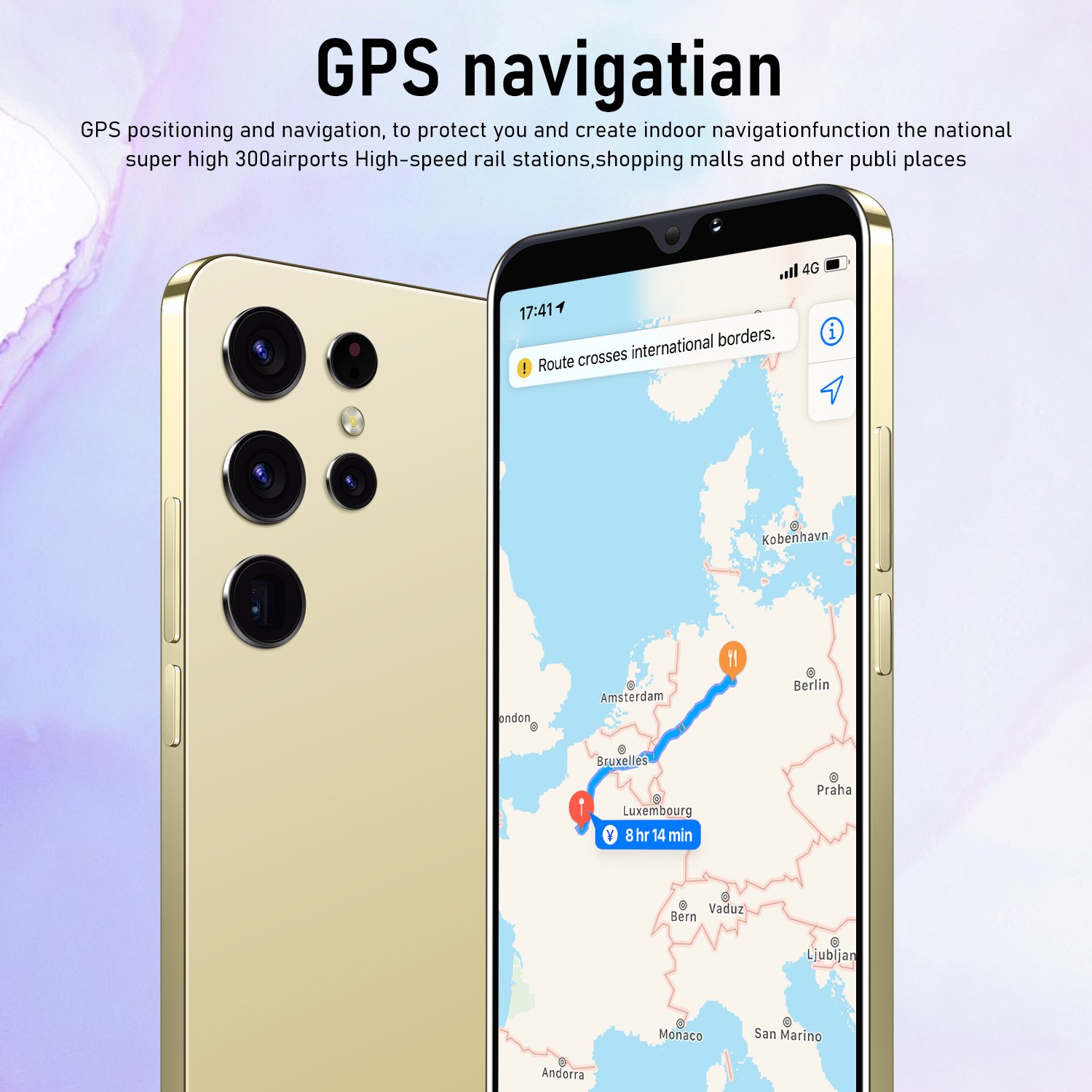2024 New Original Brand S24 Ultra Phone 6.8 inch 12GB+512GB 4G 5G Smartphones With Stylus 4 Cameras Face ID Unlocked Cellphones