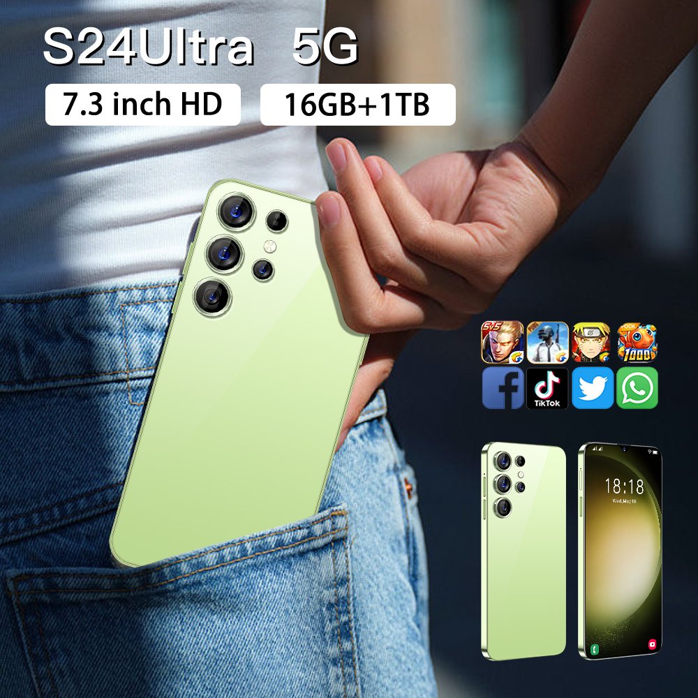 Original phones samsun s24 ultra Smartphones For s24 ultra 16GB+1TB 5G Dual SIM Cellphone Mobile Phone s24 ultra 5g smartphone
