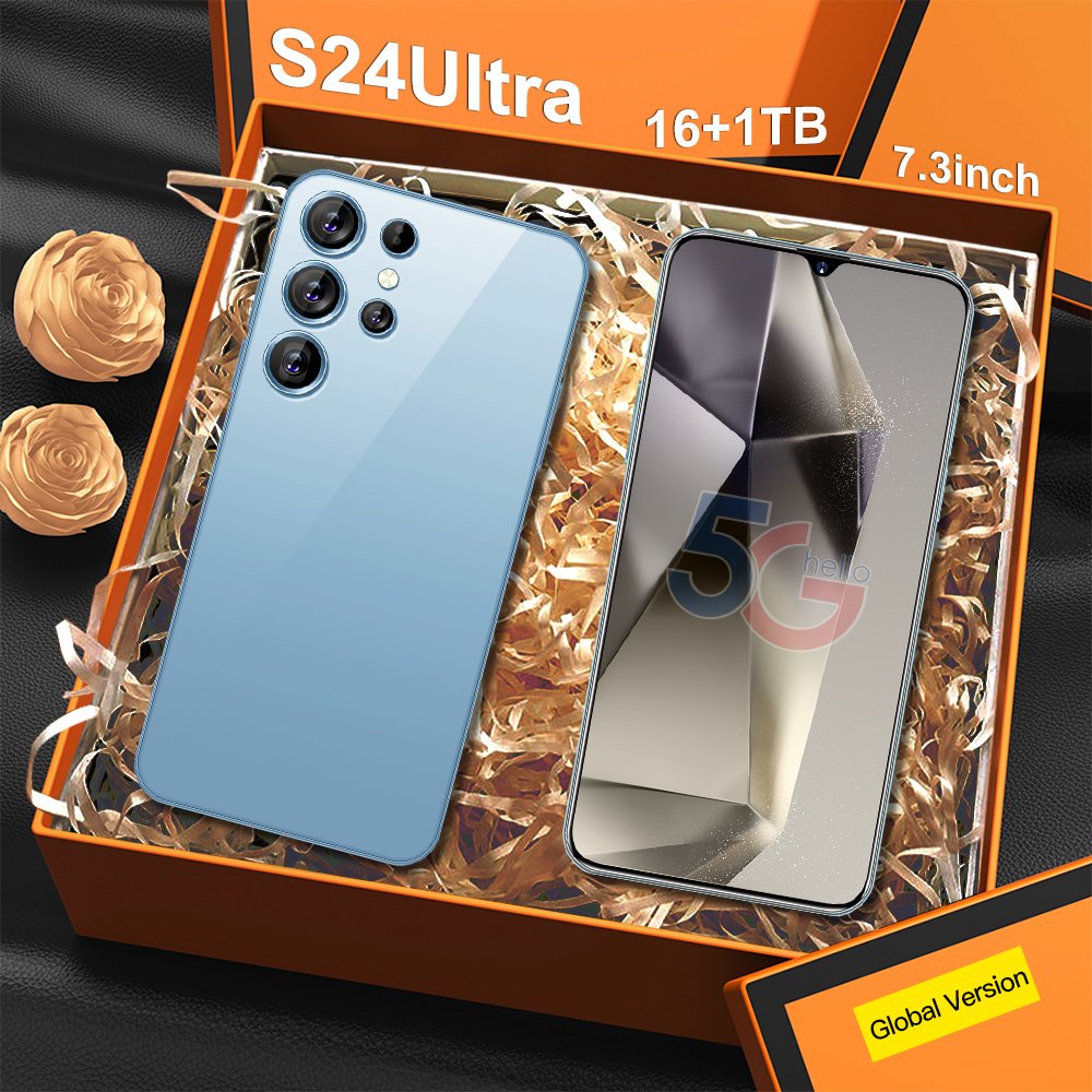 Original phones samsun s24 ultra Smartphones For s24 ultra 16GB+1TB 5G Dual SIM Cellphone Mobile Phone s24 ultra 5g smartphone