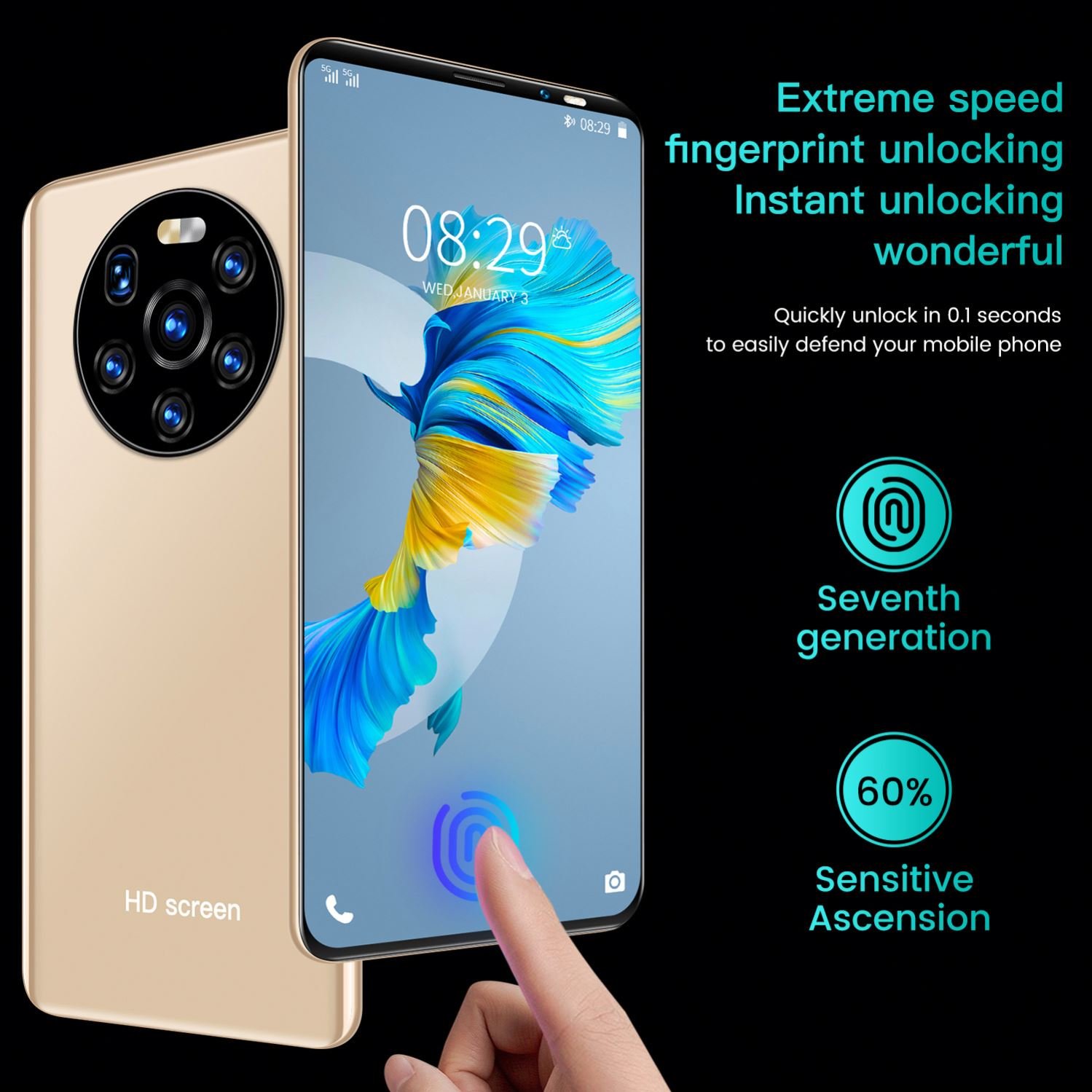 2024 New Gaming 5G Smartphone Online Phone Order With Low Price