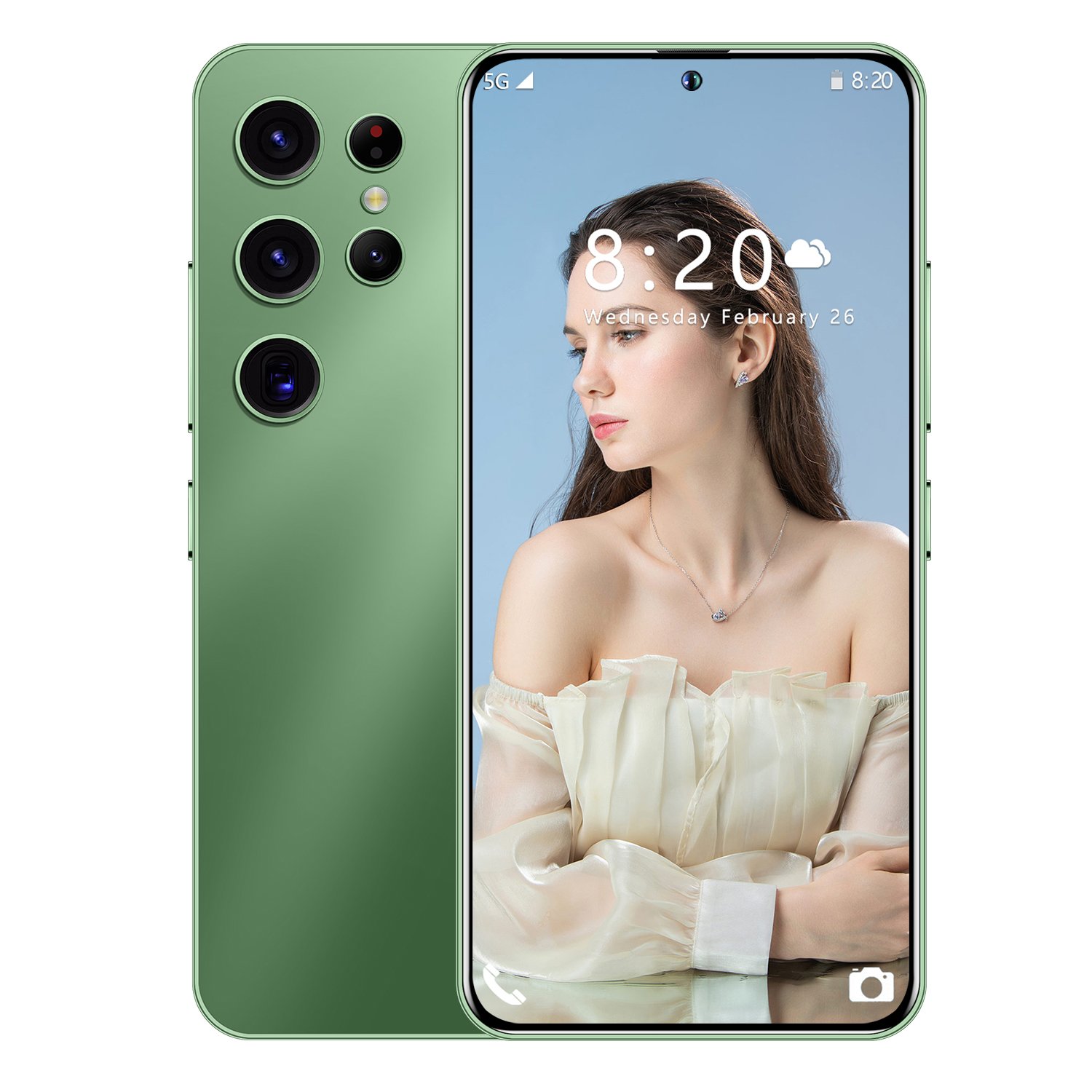 Imitate Samsung S23 Ultra Cellphone 3GB+64GB Smartphone Original 6.8inch Unlocked Dual Card 4G Smart Phone HD OEM New Smartphone