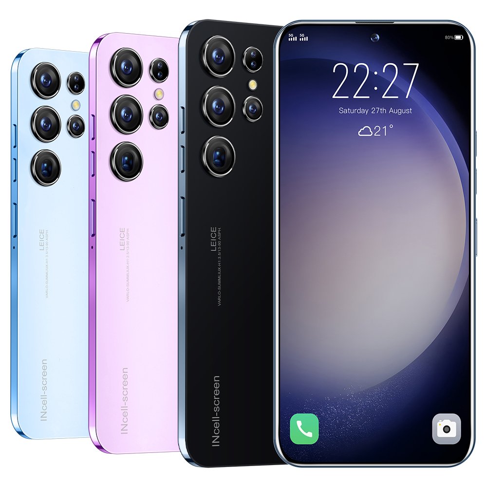 5G Smartphone S23 Ultra S24 Cell Phone Smart Phone 16GB Unlocked 4g 5g Smartphone Android Gaming Mobile Phone