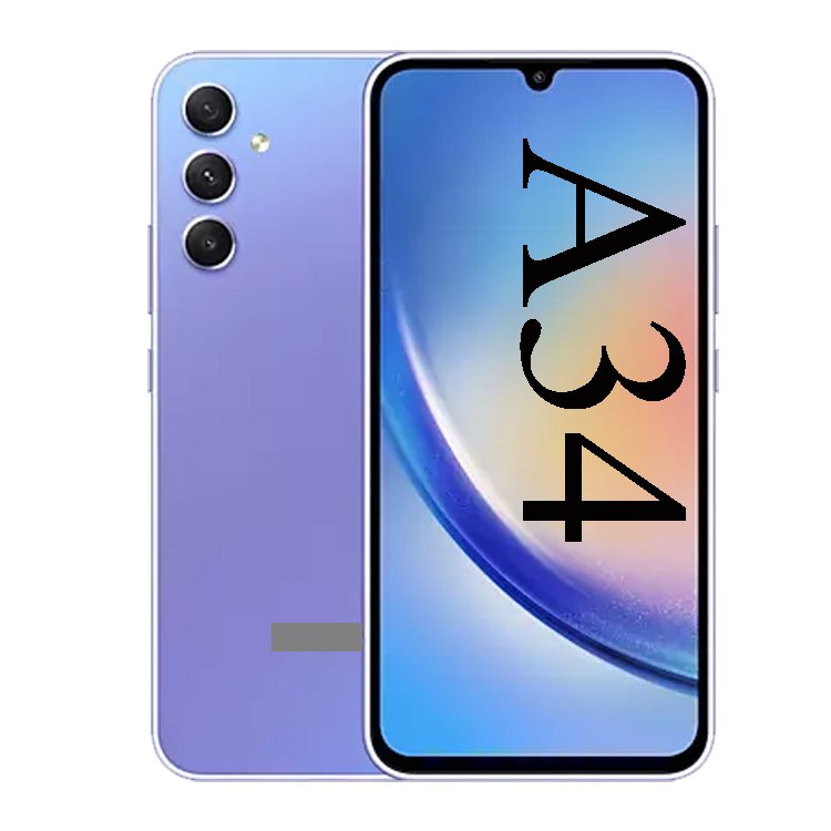 Good Condition Unlocked 5G Smartphone Dual SIM For All Carriers Bulk Sale High Quality Mobile Phone For Samsung Galaxy A34