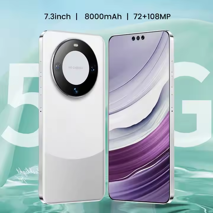 Original Phones Mate 60 Pro Smartphones 16gb+1tb 5g Dual Sim Cellphone 7.3 Inches Unlock Mobile Phone Mate60pro