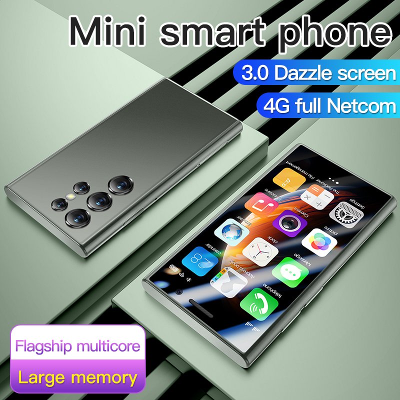 Best Selling 4G Smart phone S23 Pro 2GB+16GB 3 Inch Smartphone 3G Dual SIM Cellphones Mini Mobile Phone Android 9