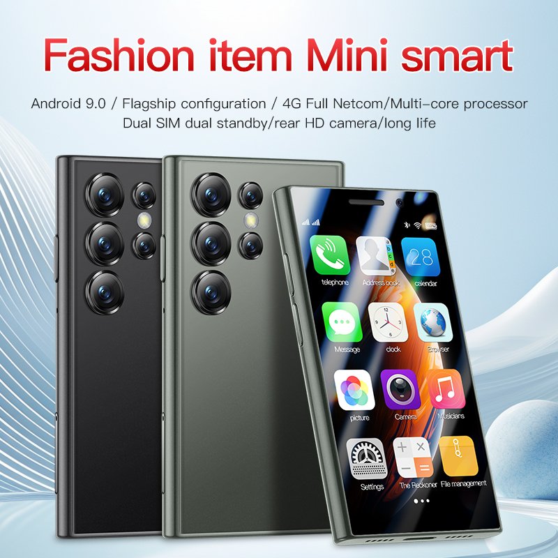 Best Selling 4G Smart phone S23 Pro 2GB+16GB 3 Inch Smartphone 3G Dual SIM Cellphones Mini Mobile Phone Android 9