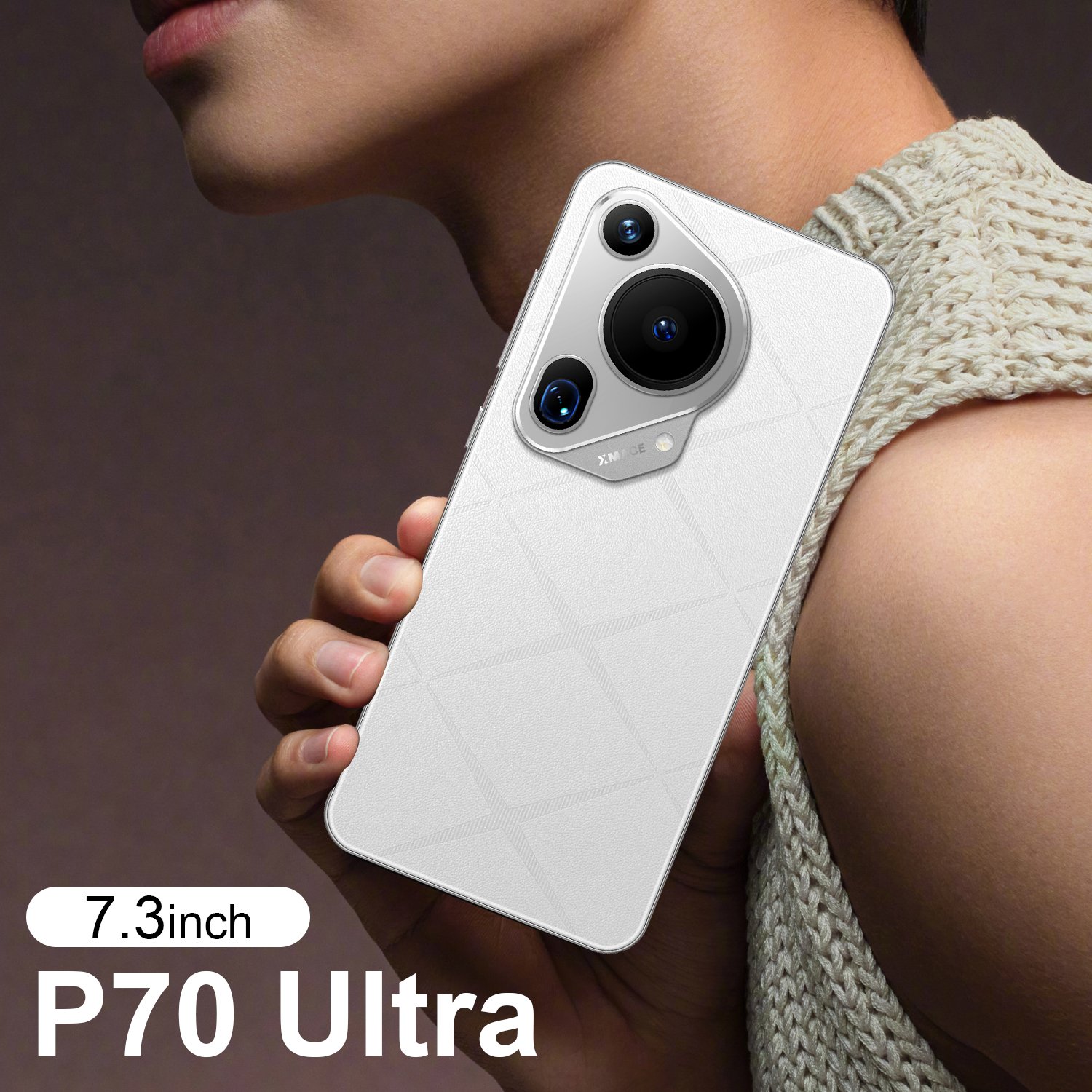 2024 Global P70 Ultra 5G Smartphone HD 72MP+108MP 16GB+1TB Memory 4G LTE Connectivity for Gaming