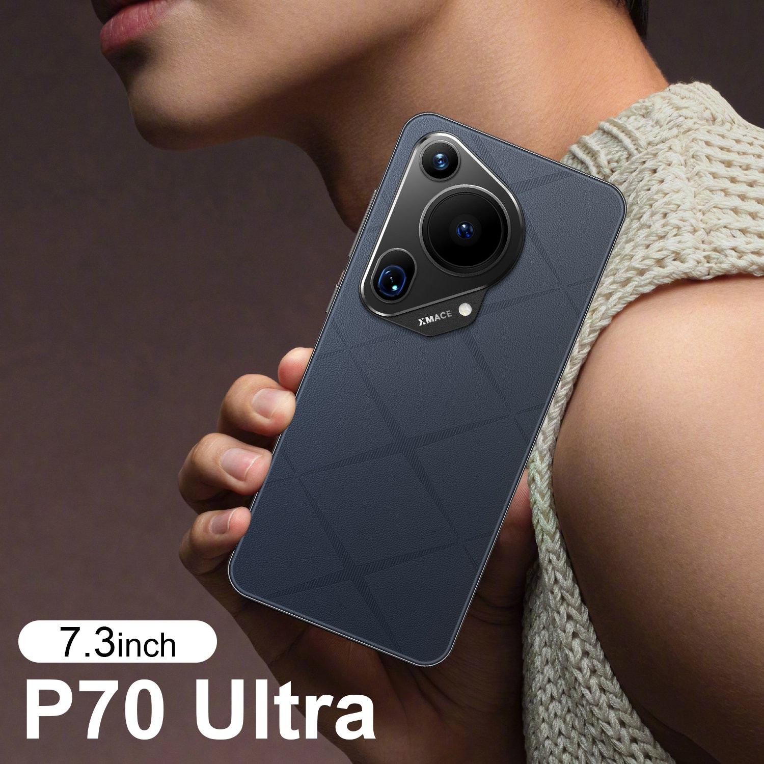 2024 Global P70 Ultra 5G Smartphone HD 72MP+108MP 16GB+1TB Memory 4G LTE Connectivity for Gaming