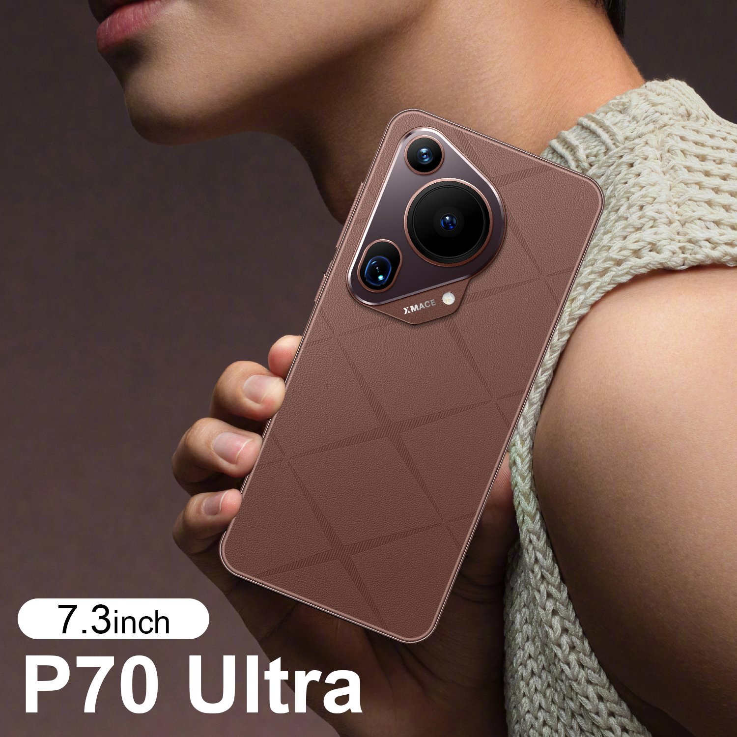2024 Global P70 Ultra 5G Smartphone HD 72MP+108MP 16GB+1TB Memory 4G LTE Connectivity for Gaming