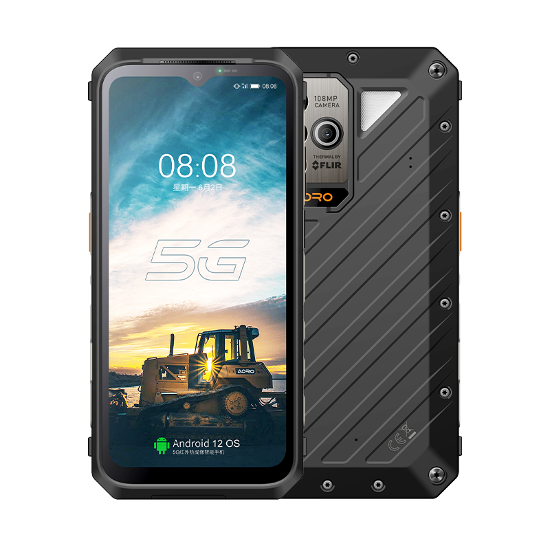 120Hz Ip68 Nfc 12GB+512GB Aoro A18 mobile phone cases Atex 32MP+108MP 5g smartphone MT6877 Explosion-proof headphones