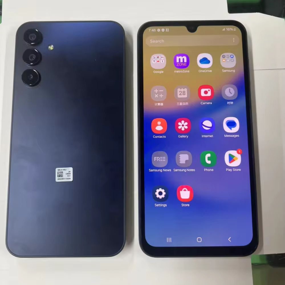 Brand New For Samsung Galaxy A15 5G Unlocked Smartphone High Quality with Features A13 A14 A15 A02S A03S