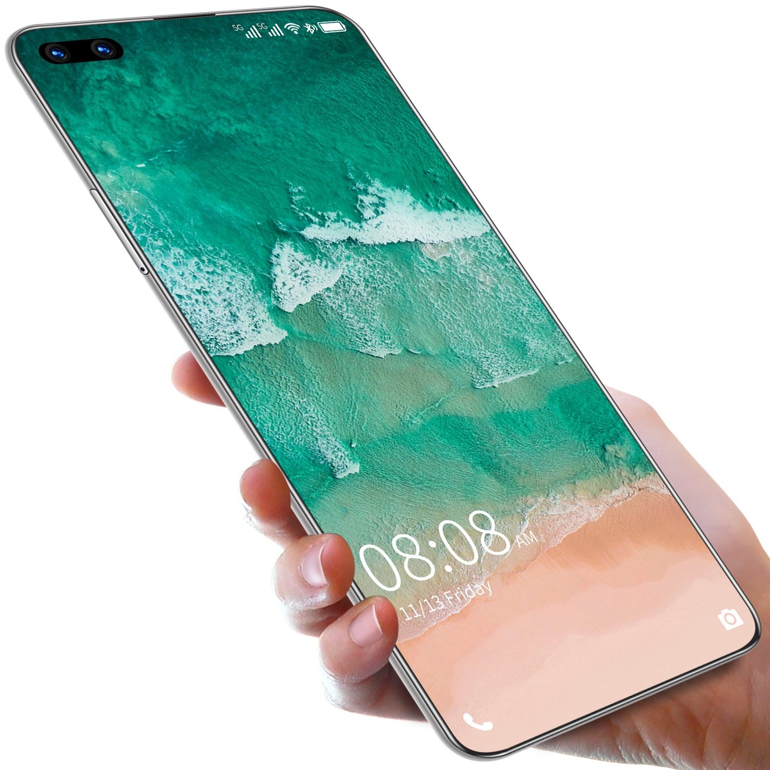 Mate 40Pro+ 7.3 inch Full Screen Face Recognition Fingerprint Original 3G 4G 5G Smartphone 12GB+512GB Android Mobile Phone