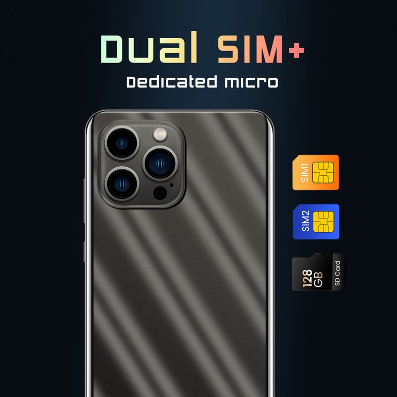 Wholesale China Cheap IP13 Pro Max Mobile Phones Unlocked 5G Mini Smartphones Android Cell Phone