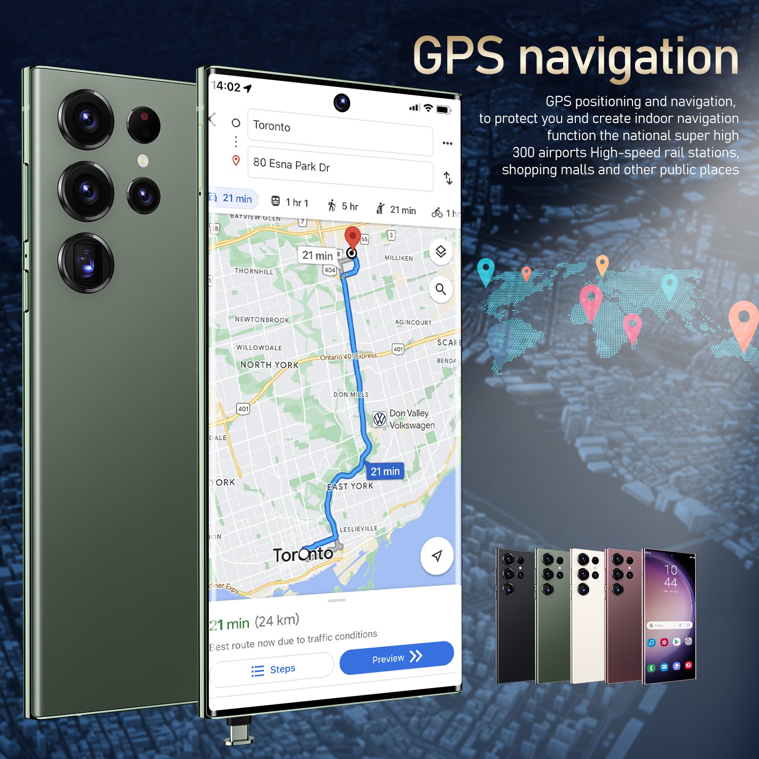 Hot Sale Neuf Handphone S24 Ultra Phone 5g Smartphone
