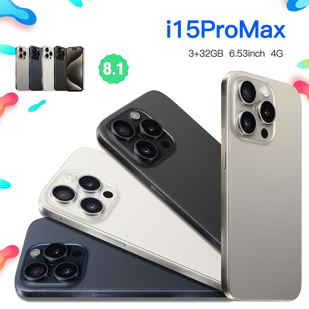 Medome Original Telefono Inteligente i For Phone 15 Pro Max Smartphone Gaming Mobile Phone i15 i14 Android Feature 5G Smartphone