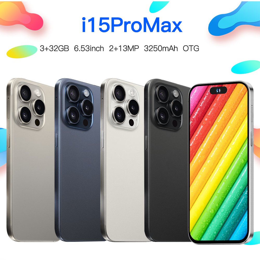 Medome Original Telefono Inteligente i For Phone 15 Pro Max Smartphone Gaming Mobile Phone i15 i14 Android Feature 5G Smartphone