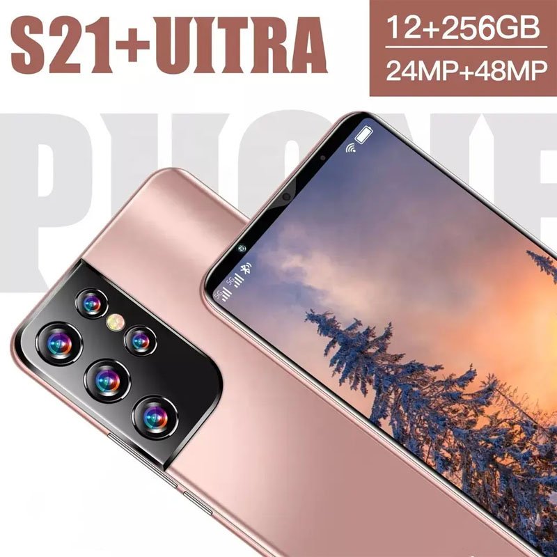 Wholesale A++ Used Mobile Phones Second Hand S21 Ultra 5G Smartphone For Samsung