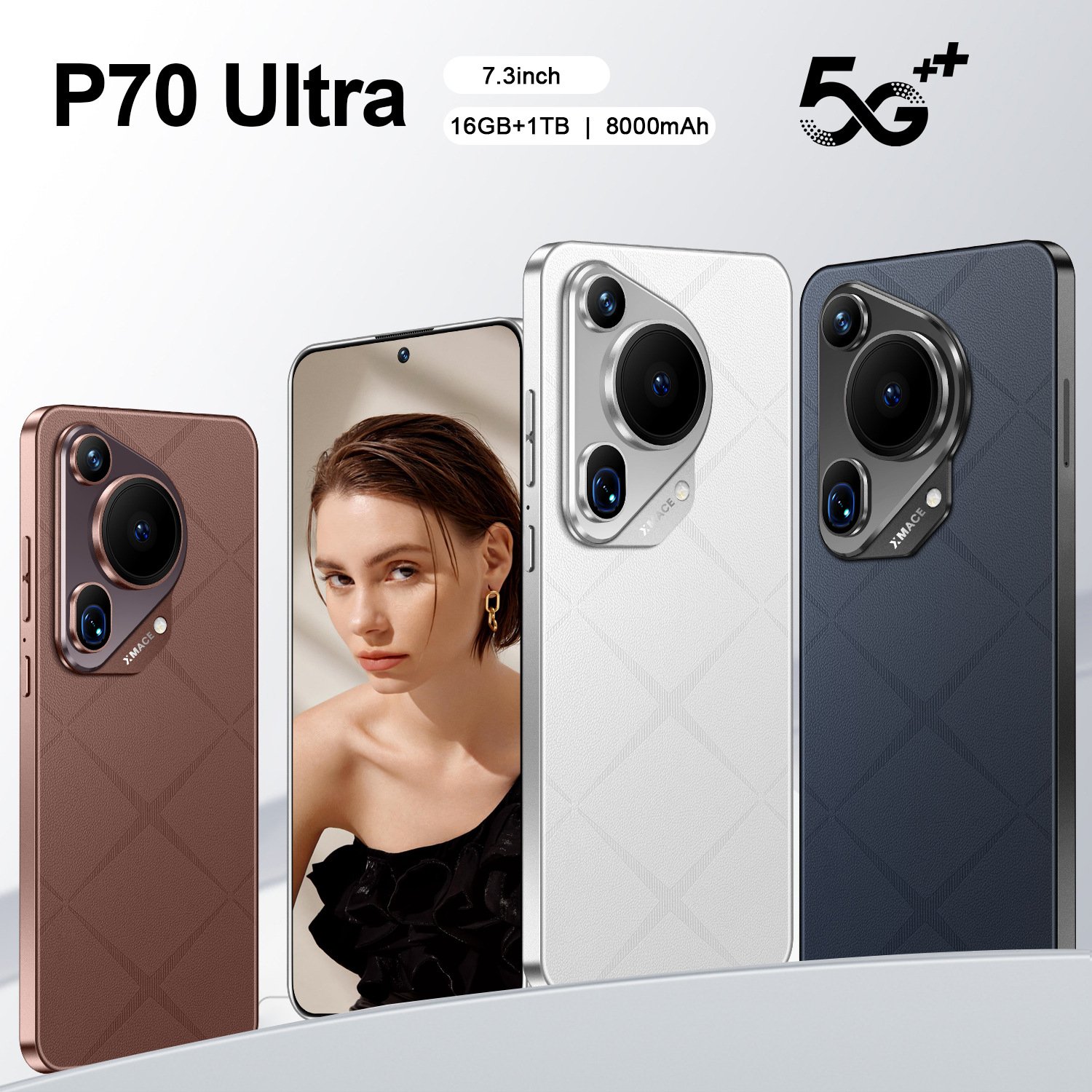 2024 New Version P70 Ultra Smart Original Phone 16gb+1tb 5g Global Version Hd Screen Resolution Lte Cdma Cellular Octa Core Cpu