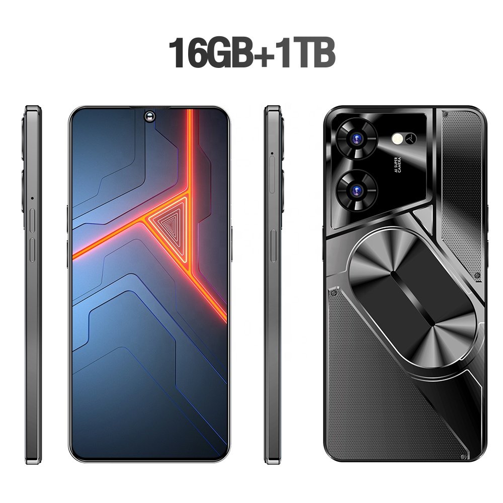 Original pova 5 pro 5g 7.3 Inch 5G Smartphone 16GB+1TB 6800 mAh povo Android 13.0 Mobile Phone tecno phone